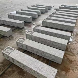 内蒙古 白麻方柱雕花防水