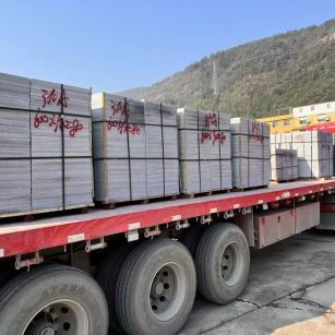 内蒙古 芝麻灰地铺石出货日常