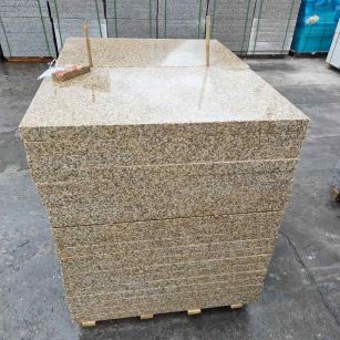 内蒙古 湖北黄金麻花岗岩石材荔枝面外墙石材