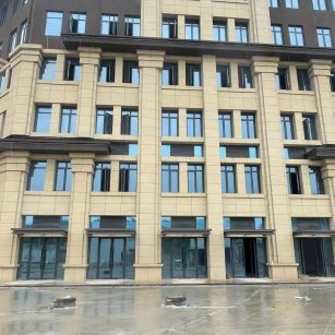 内蒙古 黄金麻花岗岩荔枝面小区外墙干挂