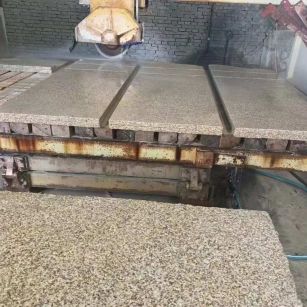 内蒙古 黄金麻荔枝面成品板加工