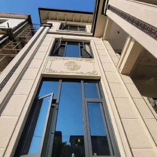 内蒙古 黄金麻荔枝面别墅外墙干挂效果展示