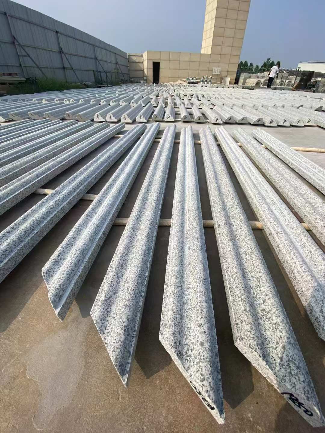 内蒙古 白麻光面别墅线条防水加工