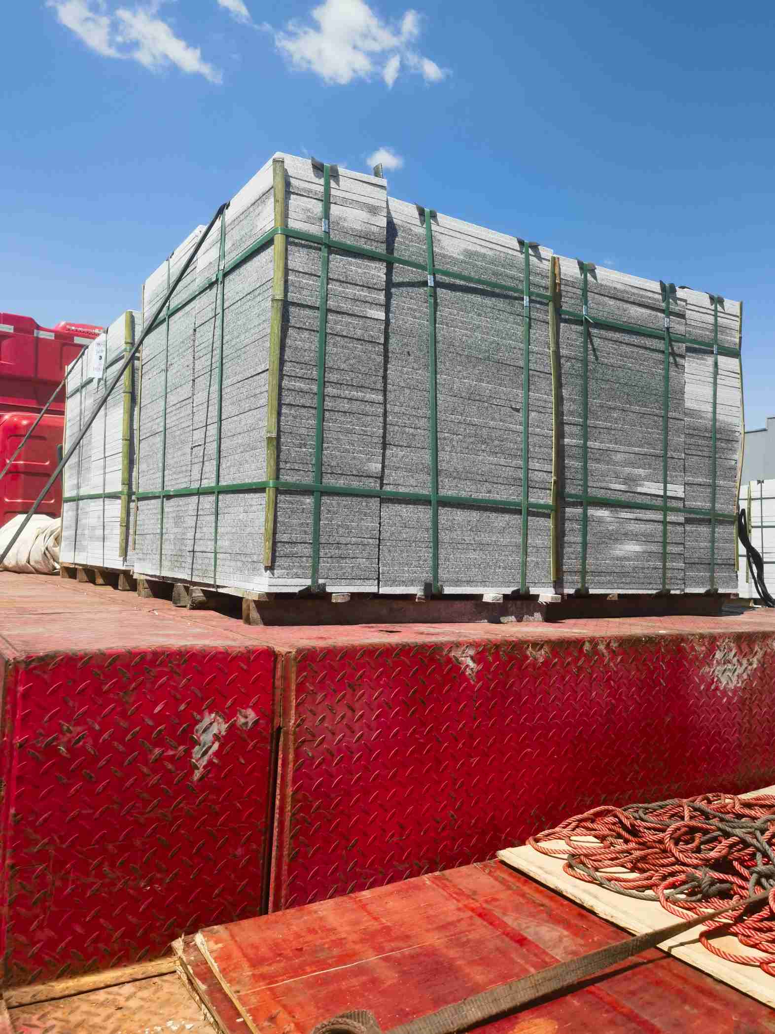 内蒙古 芝麻白火烧规格板地铺石300*600/600*600