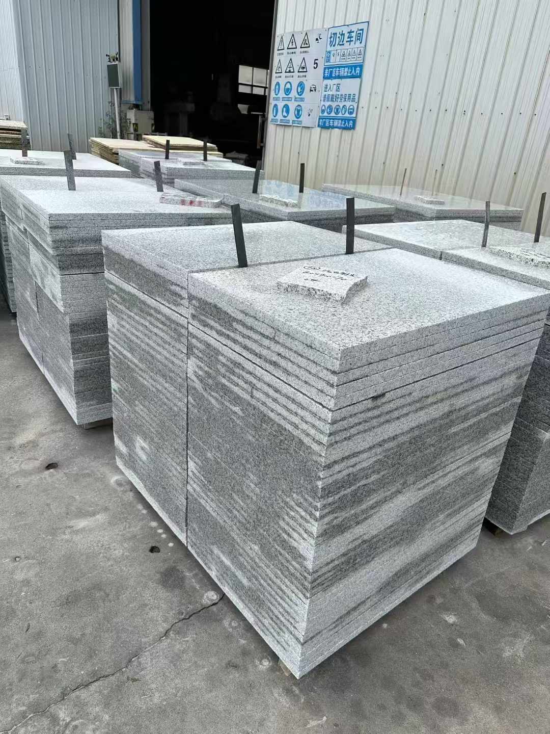 内蒙古 白麻光面干挂成品