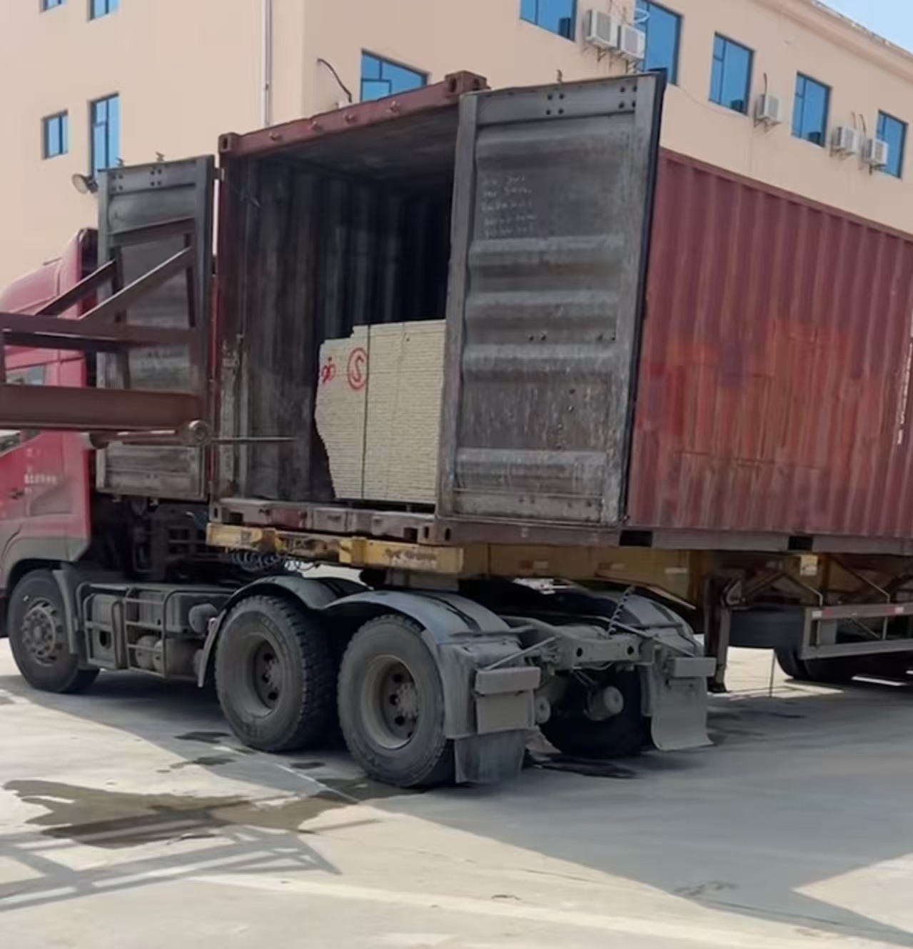 内蒙古 黄金麻荔枝面毛板